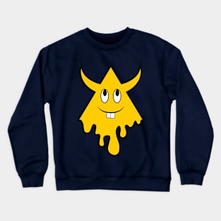 Horned Triangle Smiley Crewneck Sweatshirt